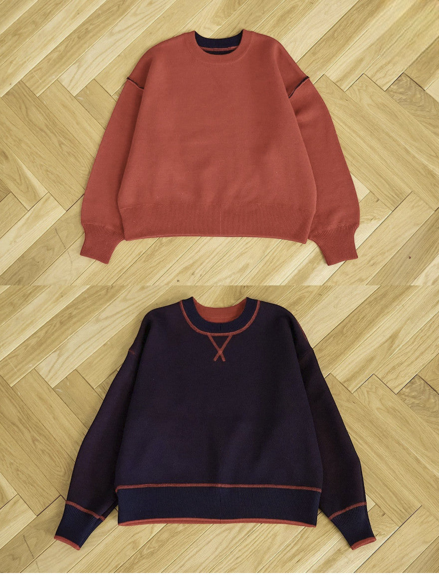 日本直送Sweatlike 2-way knit