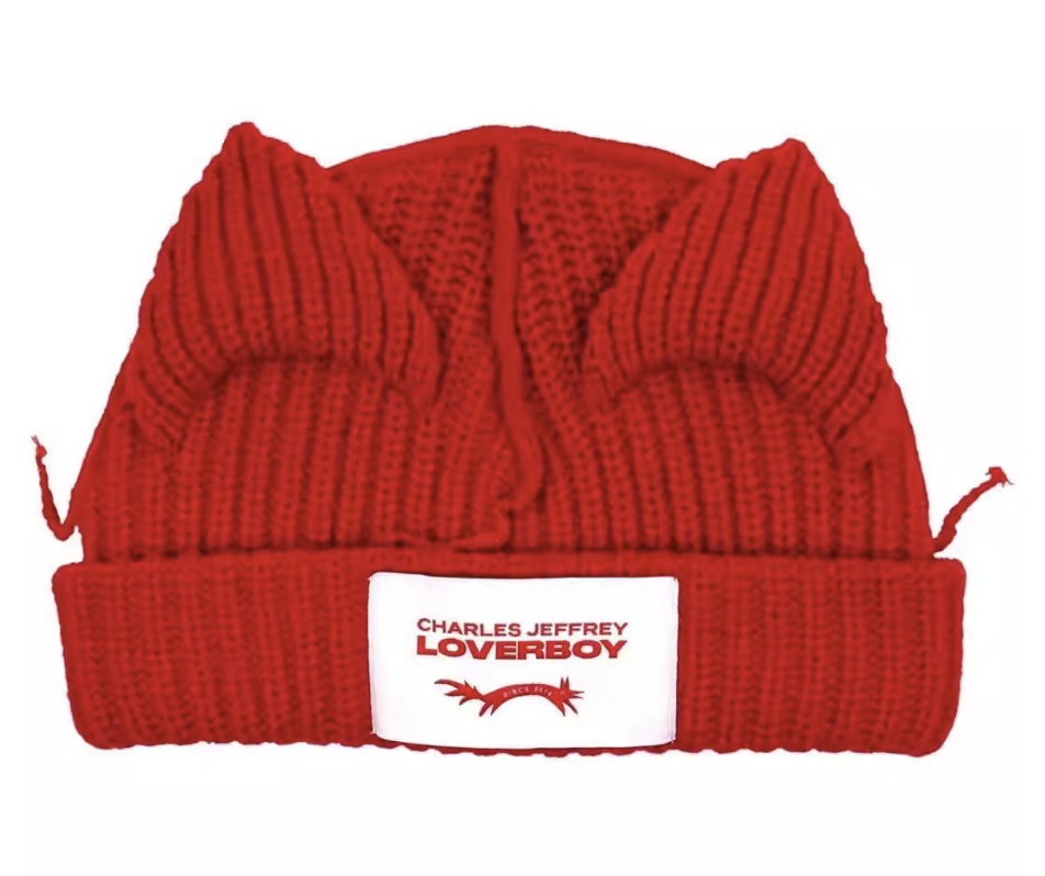 韓國直送Loverboy貓咪立體耳朵帽 - HLY & CHOCCICO