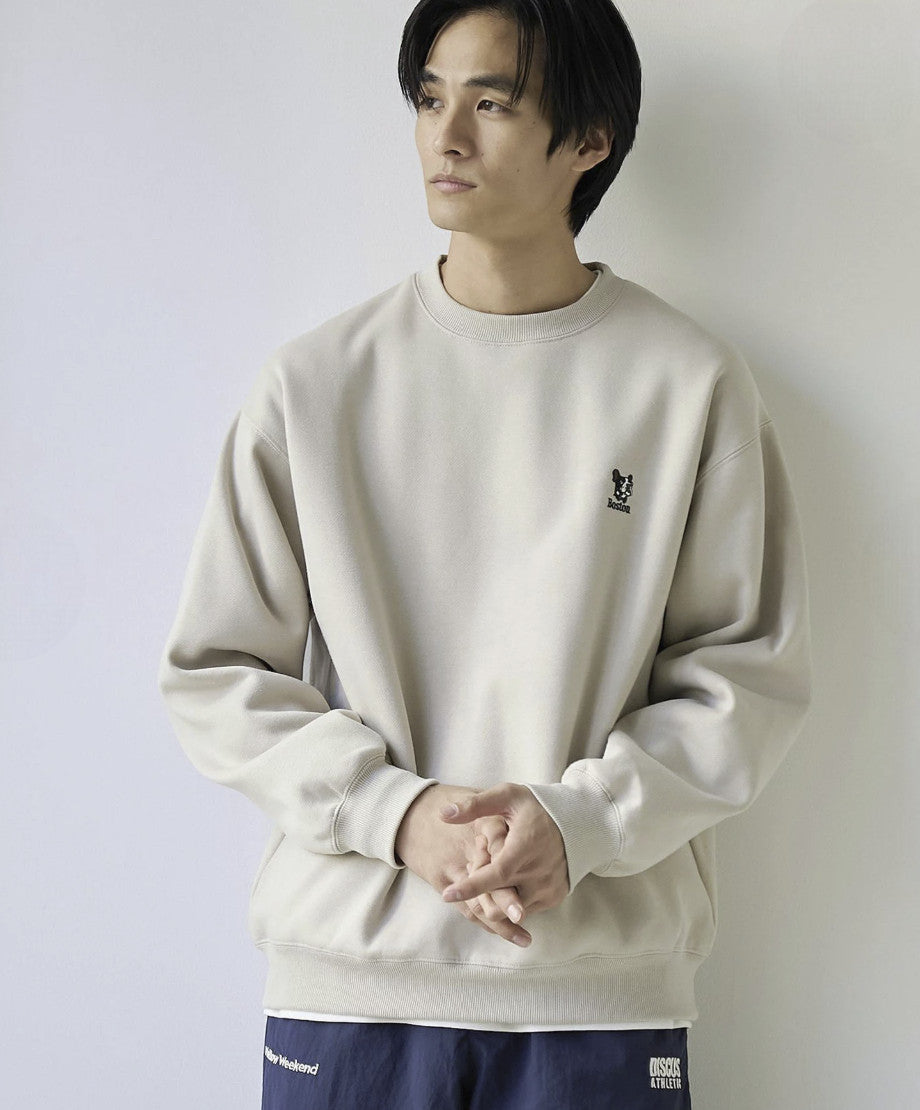 日本直送Dog Shishu Crew Neck Sweatshirt