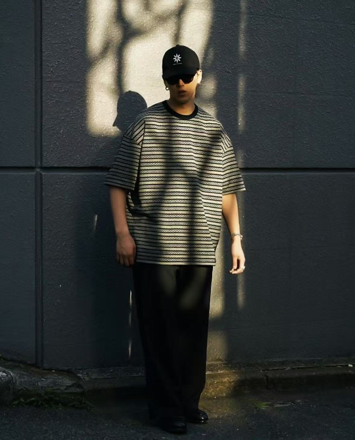 Jacquard Border Tee