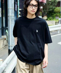 日本直送U.S. POLO ASSN x PUBLUX Patch Logo Embroidery Tee RK