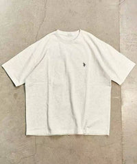 日本直送U.S. POLO ASSN x PUBLUX Patch Logo Embroidery Tee RK
