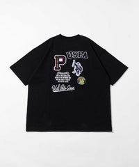 日本直送U.S. POLO ASSN x PUBLUX Patch Logo Embroidery Tee RK