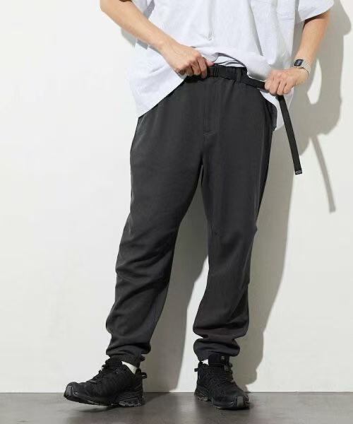 日本直送Summer Knit Relaxed Fit Waving Jogger Pants FS