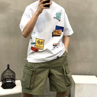 🇰🇷韓國直送🇰🇷 2ND ARCHIVE Grunge Label Patch Short Sleeve APM