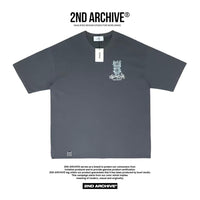 🇰🇷韓國直送🇰🇷 2ND ARCHIVE Water Line Buldog Tee HLY & CHOCCICO