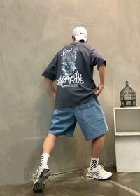 🇰🇷韓國直送🇰🇷 2ND ARCHIVE Water Line Buldog Tee HLY & CHOCCICO