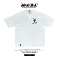 🇰🇷韓國直送🇰🇷 2ND ARCHIVE Half Buldog Scotch Short Tee HLY & CHOCCICO