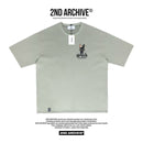 🇰🇷韓國直送🇰🇷 2ND ARCHIVE Half Buldog Scotch Short Tee HLY & CHOCCICO