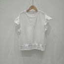 韓國直送Ruffled Elegance Tee - HLY & CHOCCICO