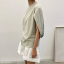 韓國直送 Capesleeve Top - HLY & CHOCCICO