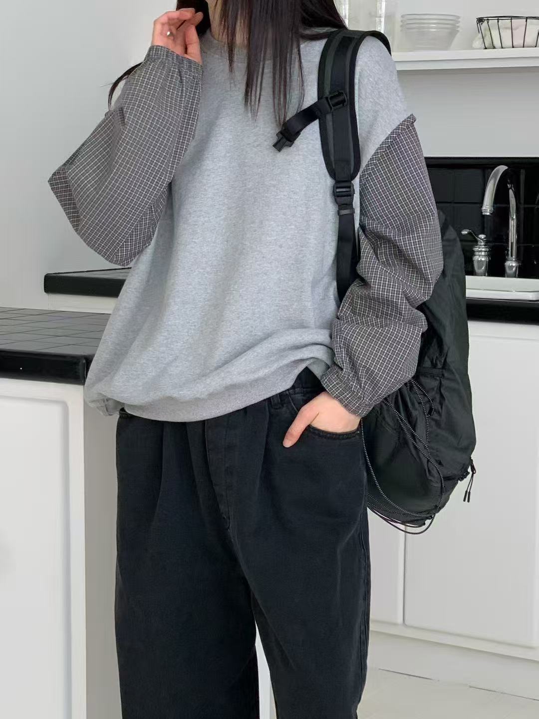 韓國直送Layered Comfort Sweatshirt