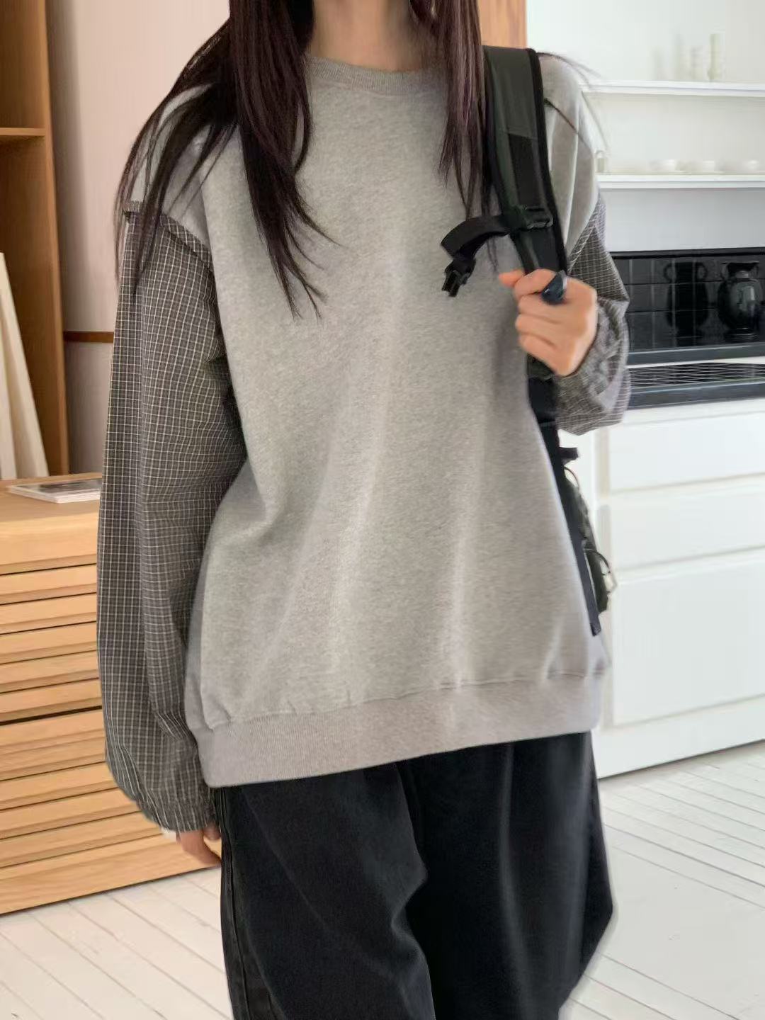 韓國直送Layered Comfort Sweatshirt