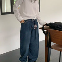 韓國直送Relaxed Vintage Denim