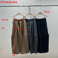 韓國直送Casual Polo Tee／ Chic Pleated Trousers