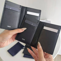 CD 經典荔枝紋皮革積分對換卡包 - HLY & CHOCCICO