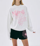 Mardi Sweatshirt Triple Flower - HLY & CHOCCICO