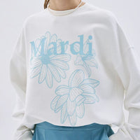Mardi Sweatshirt Triple Flower - HLY & CHOCCICO