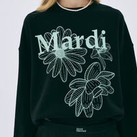 Mardi Sweatshirt Triple Flower - HLY & CHOCCICO