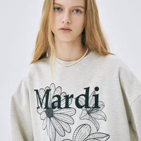 Mardi Sweatshirt Triple Flower - HLY & CHOCCICO