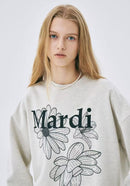 Mardi Sweatshirt Triple Flower - HLY & CHOCCICO