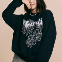 Mardi Sweatshirt Triple Flower - HLY & CHOCCICO