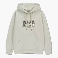 MARITHE CLASSIC LOGO & BEAR HOODIE - HLY & CHOCCICO