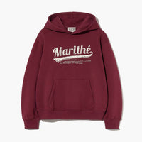 Marithe Vintage Baseball Hoodie - HLY & CHOCCICO