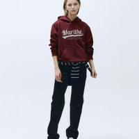Marithe Vintage Baseball Hoodie - HLY & CHOCCICO