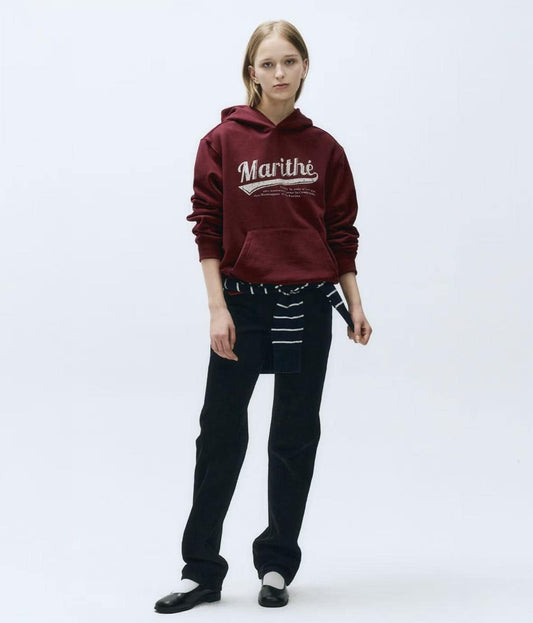 Marithe Vintage Baseball Hoodie - HLY & CHOCCICO
