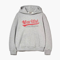 Marithe Vintage Baseball Hoodie - HLY & CHOCCICO