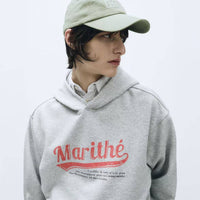 Marithe Vintage Baseball Hoodie - HLY & CHOCCICO