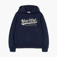 Marithe Vintage Baseball Hoodie - HLY & CHOCCICO