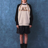 Girl x MFG Twin Bear Sweatshirt - HLY & CHOCCICO
