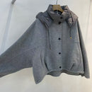 韓國直送Hand Made Alpaca Hoodie Jacket - HLY & CHOCCICO