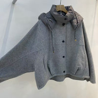 韓國直送Hand Made Alpaca Hoodie Jacket - HLY & CHOCCICO