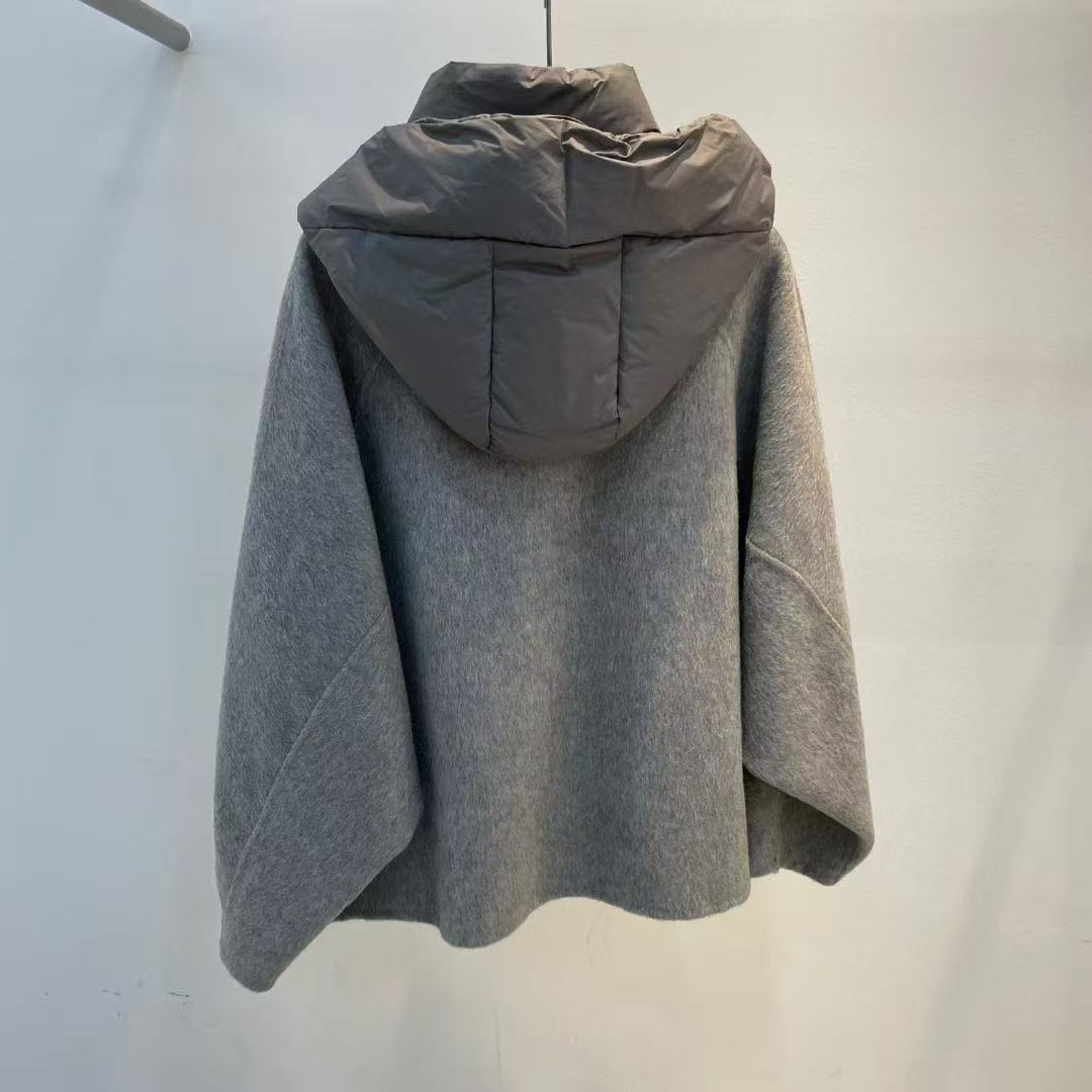 韓國直送Hand Made Alpaca Hoodie Jacket