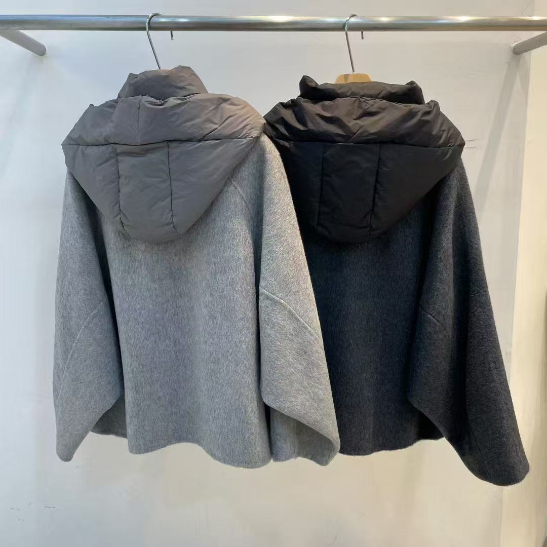 韓國直送Hand Made Alpaca Hoodie Jacket