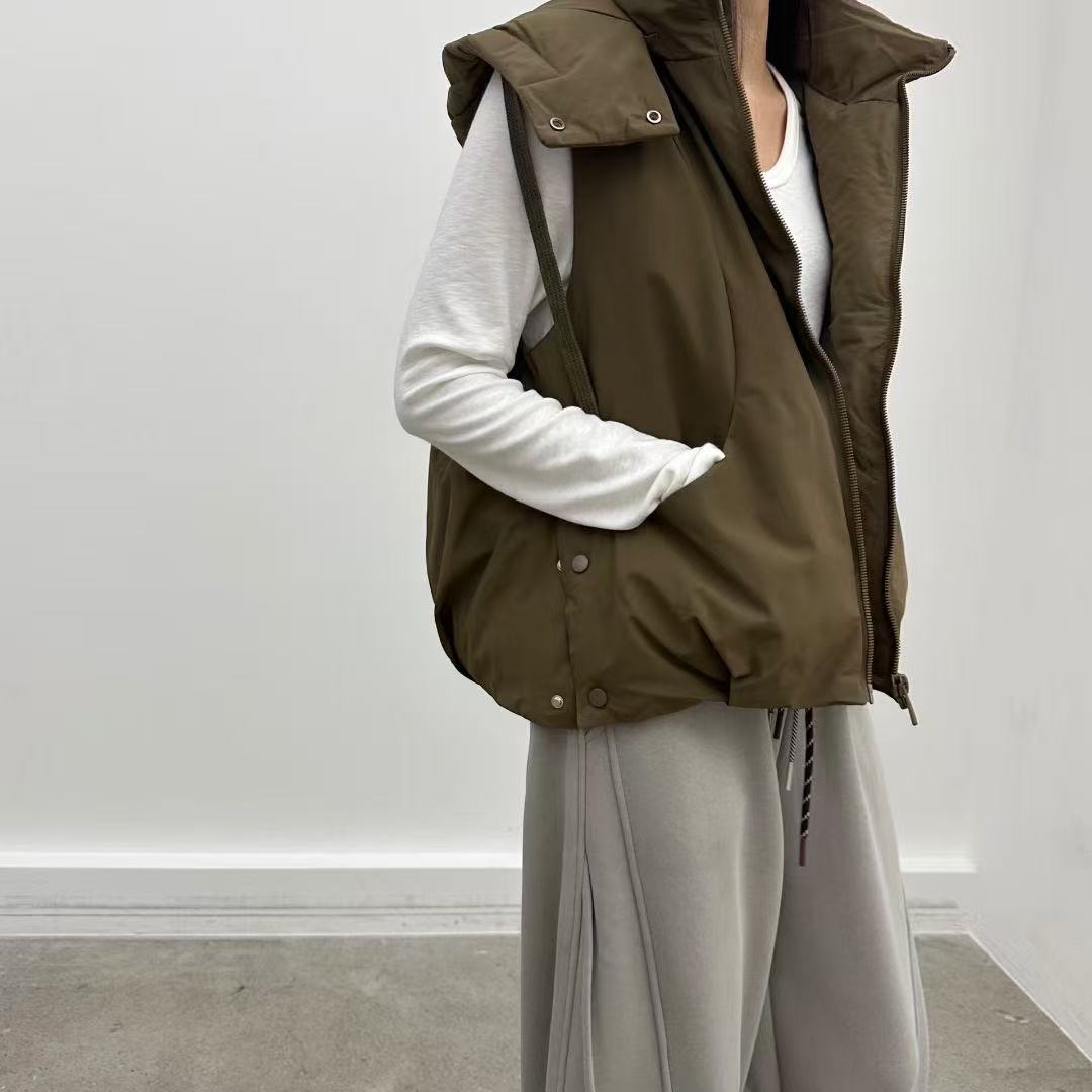 韓國直送Chic Layered Down Vest