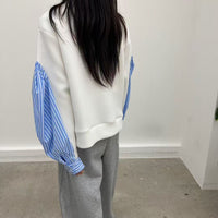 韓國直送Chic Layered Sweatshirt