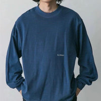 L.L Bean Union Long Sleeve Stripe Tee