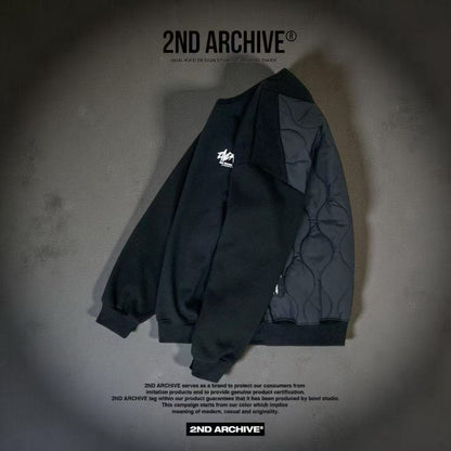 韓國直送 2ND ARCHIVE Basic Padded Sweatshirt - HLY &amp; CHOCCICO