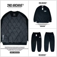 韓國直送 2ND ARCHIVE Basic Padded Sweatshirt - HLY & CHOCCICO