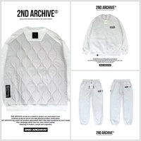 韓國直送 2ND ARCHIVE Basic Padded Sweatshirt - HLY & CHOCCICO