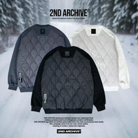 韓國直送 2ND ARCHIVE Basic Padded Sweatshirt - HLY & CHOCCICO