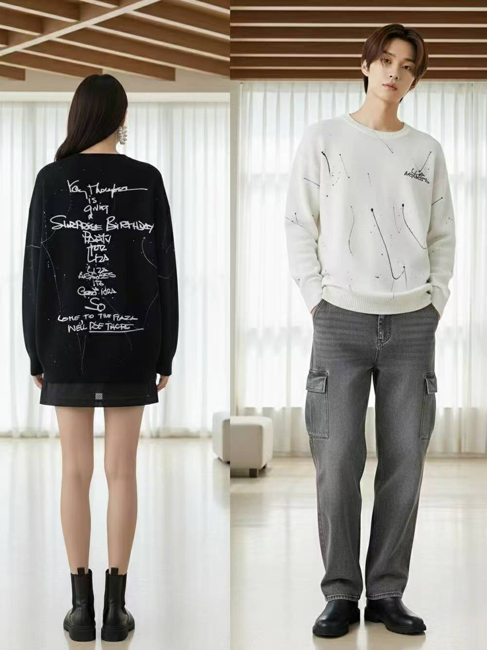 韓國直送 Surprise Knit