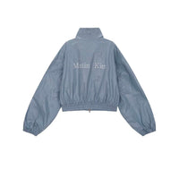 MATIN KIM MATIN COATING CROP BLOUSON