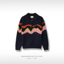韓國直送Baron Wave Mohair Half Zip -up Knit - HLY & CHOCCICO