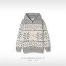 韓國直送Baron Snow Flower Wool Hood Zip Up - HLY & CHOCCICO
