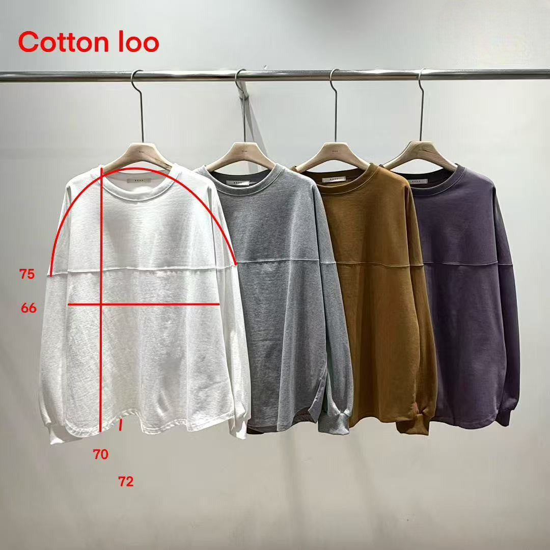 韓國直送Cozy Cotton Lounge Pants／ Casual Layered Sweatshirt - HLY & CHOCCICO